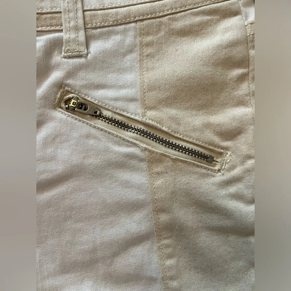 Pilcro and the Letterpress Anthropologie Serif Moto Jean Legging size 28 - Picture 5 of 14